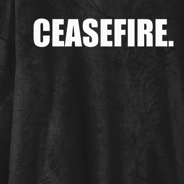 Ceasefire Hooded Wearable Blanket