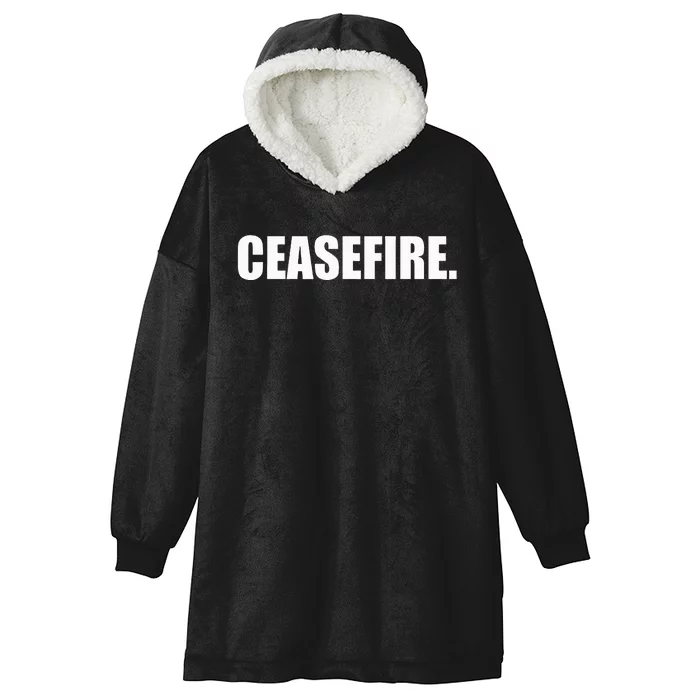 Ceasefire Hooded Wearable Blanket