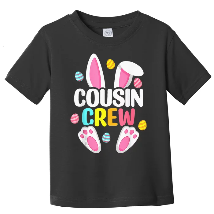 Cousin Crew Easter Bunny Family Matching Toddler T-Shirt