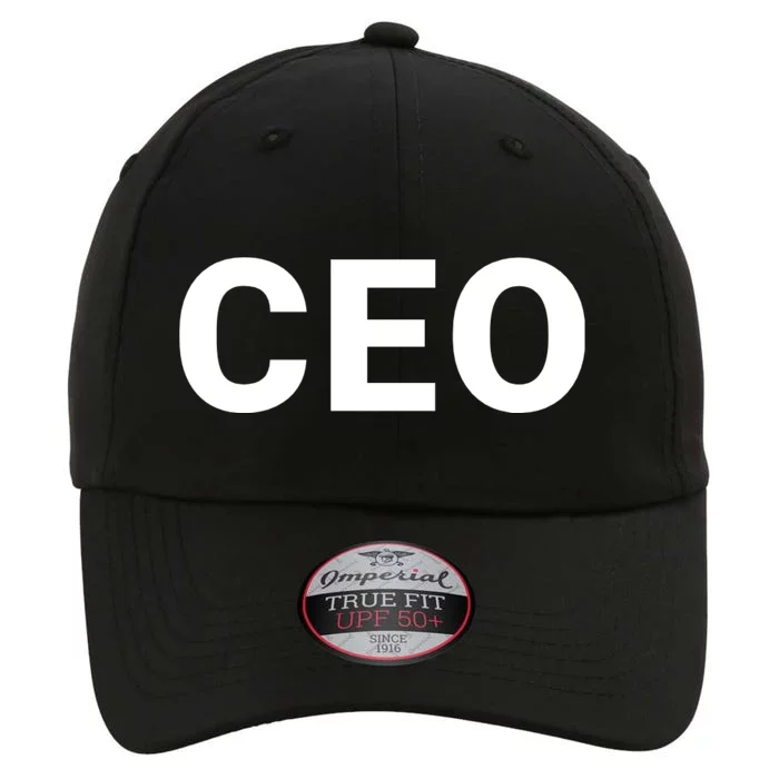 Ceo Chief Executive Officer Highest Ranking Executive Management Of Organization The Original Performance Cap