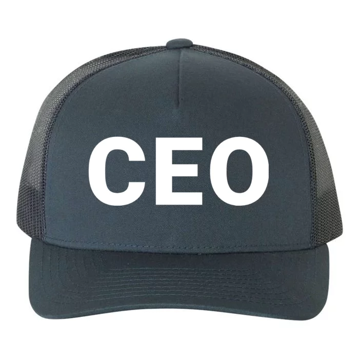 Ceo Chief Executive Officer Highest Ranking Executive Management Of Organization Yupoong Adult 5-Panel Trucker Hat