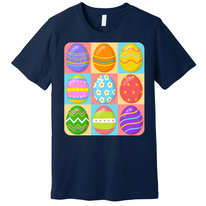 Cute Colorful Easter Egg Pop Art Premium T-Shirt