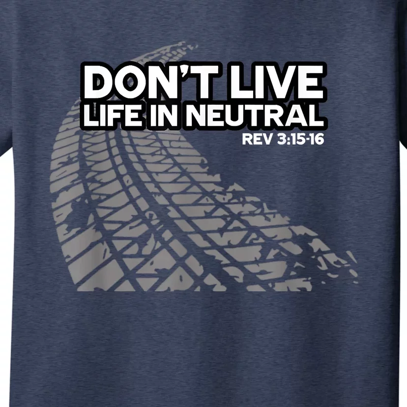 Christian Car Enthusiast Pastor Don't Live Life In Neutral T-Shirt