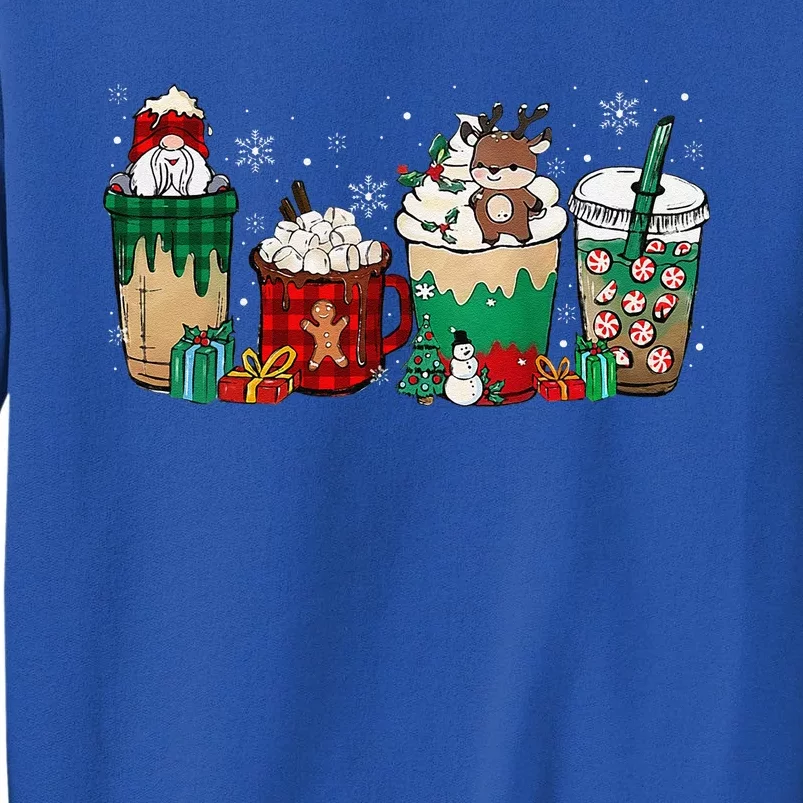 Christmas Coffee Funny Sweets Winter Cozy Xmas Coffee Lovers Tall Sweatshirt