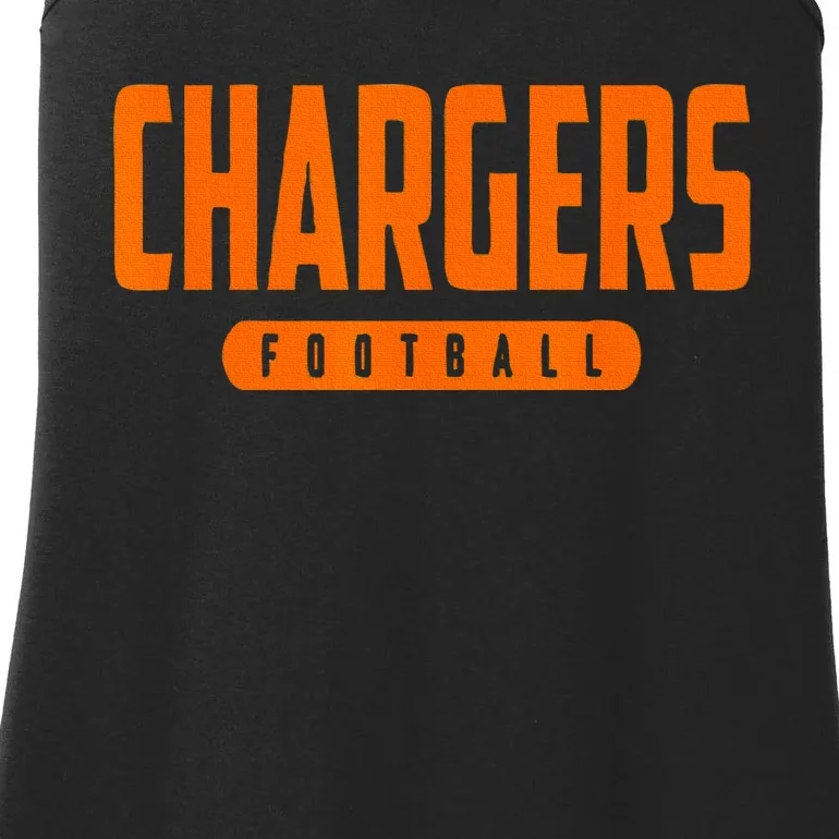 Cholla Chargers Football Ladies Essential Tank