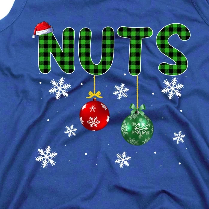 Chestnuts Christmas Funny Matching Couples Xmas Nuts Gift Tank Top