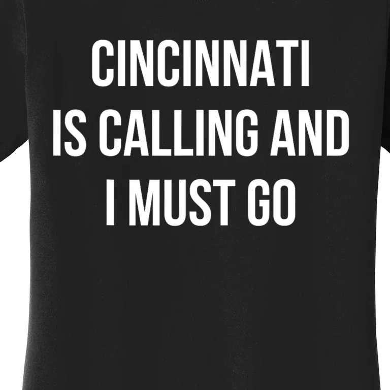 Cincinnati City Funny Cincinnati Women's T-Shirt