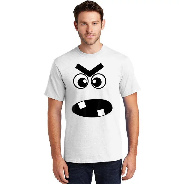 Creepy Carrots Face Halloween Costume Tall T-Shirt