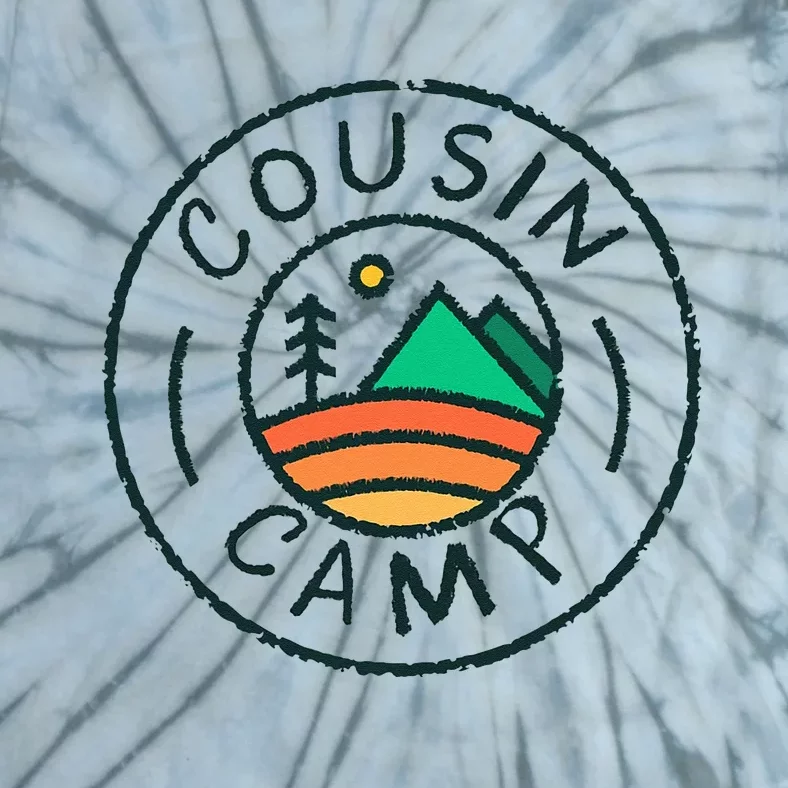 Cousin Camp Friends Summer Travel Family Camping Vacation Tie-Dye T-Shirt