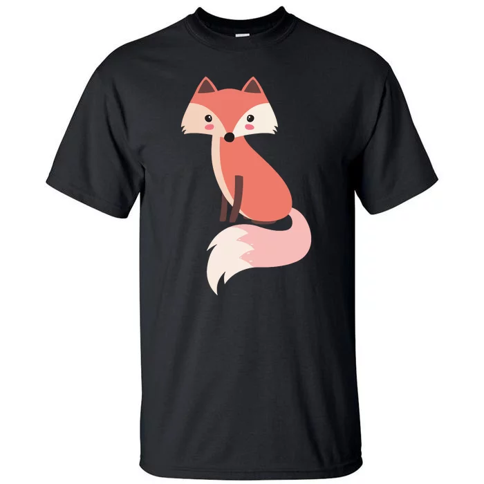 Cute Cartoon Fox Animal & Nature Lover Gift JDK0001 Tall T-Shirt