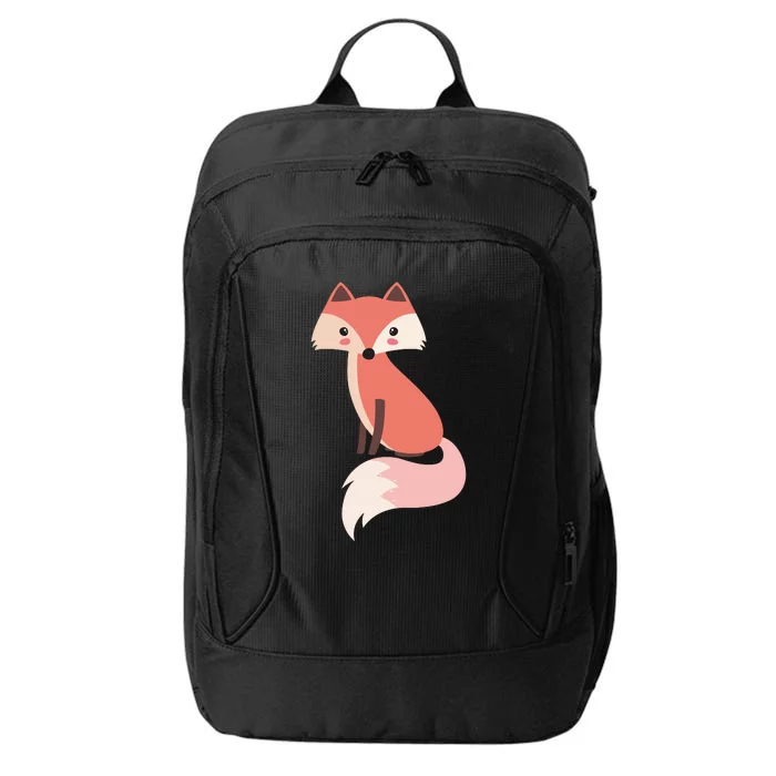 Cute Cartoon Fox Animal & Nature Lover Gift JDK0001 City Backpack