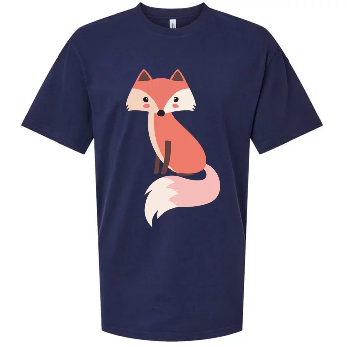 Cute Cartoon Fox Animal & Nature Lover Gift JDK0001 Sueded Cloud Jersey T-Shirt