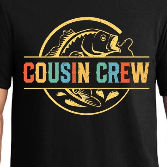 Cousin Crew For Fisherman Fishing Lovers Pajama Set