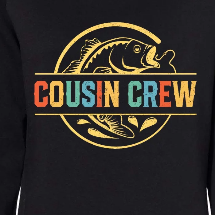 Cousin Crew For Fisherman Fishing Lovers Womens California Wash Sweatshirt