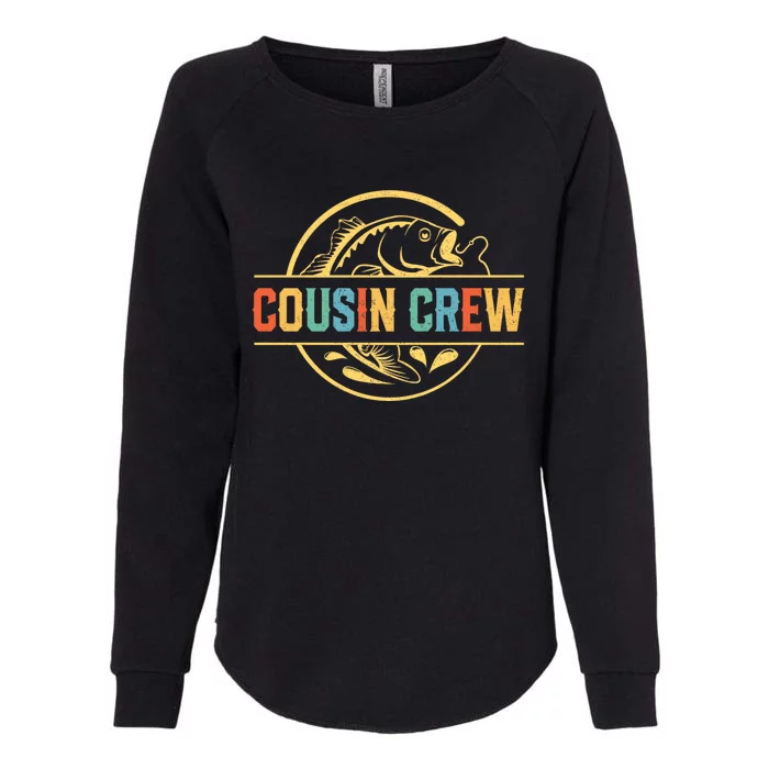 Cousin Crew For Fisherman Fishing Lovers Womens California Wash Sweatshirt