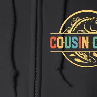 Cousin Crew For Fisherman Fishing Lovers Full Zip Hoodie