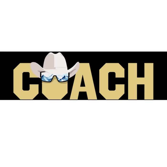 Coach Colorado Football Coach Bumper Sticker