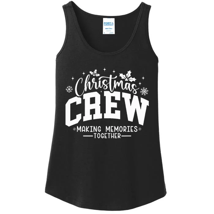 Christmas Crew Family Reunion Ladies Essential Tank