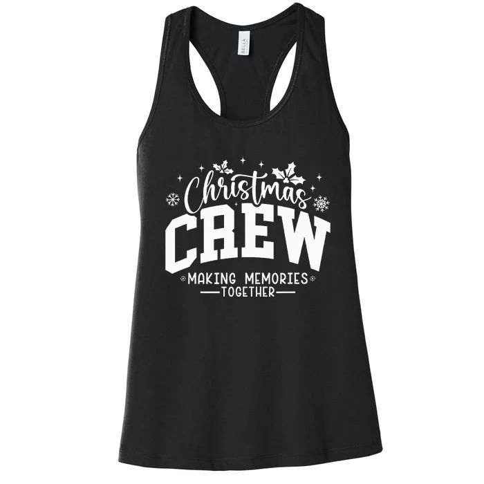 Christmas Crew Family Reunion Women's Racerback Tank