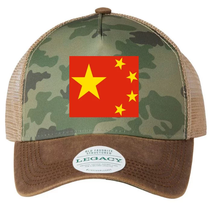 China Country Flag Legacy Tie Dye Trucker Hat