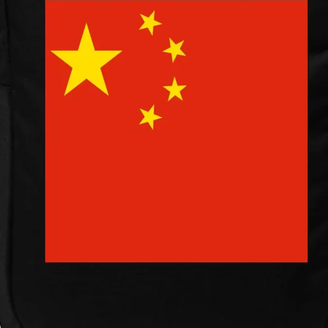 China Country Flag Impact Tech Backpack