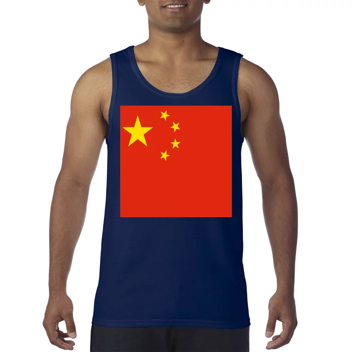 China Country Flag Tank Top