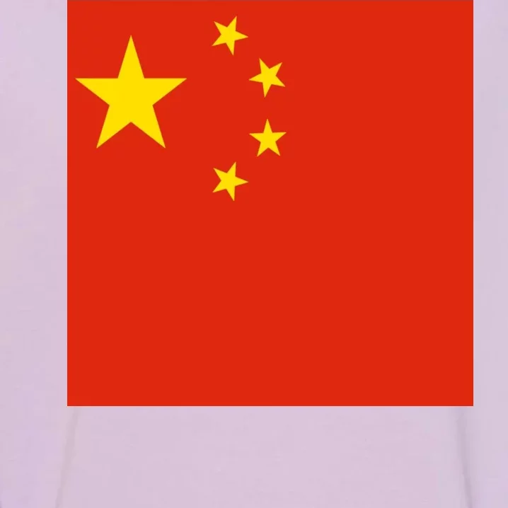 China Country Flag Garment-Dyed Sweatshirt