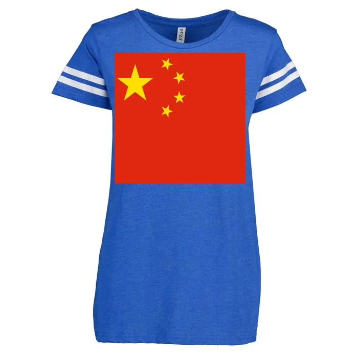 China Country Flag Enza Ladies Jersey Football T-Shirt