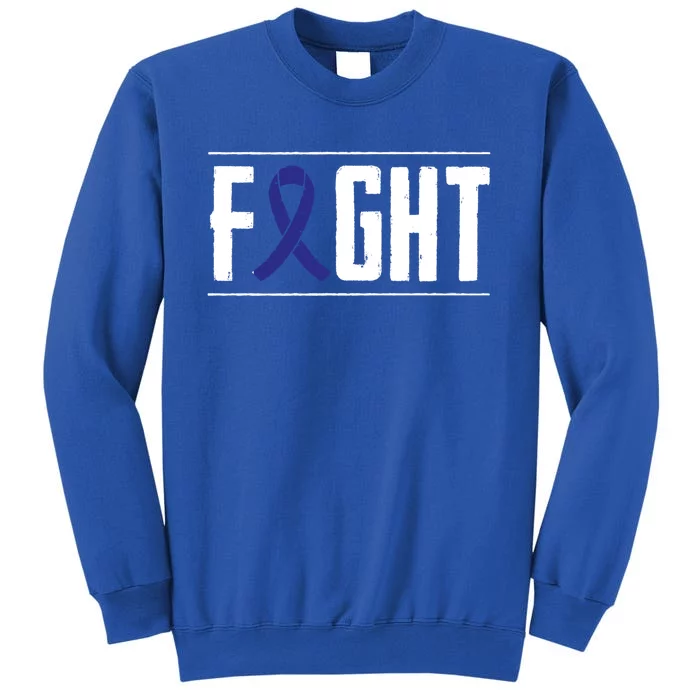 Colon Cancer Fight Cancer Ribbon Cool Gift Tall Sweatshirt