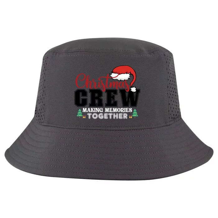 Christmas Crew Funny Matching Family With Santa Hat Cool Comfort Performance Bucket Hat