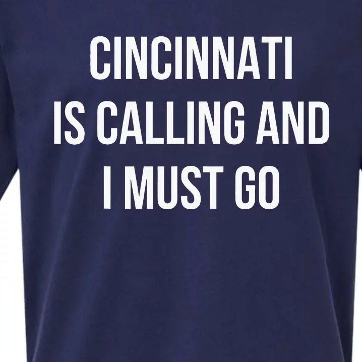 Cincinnati City Funny Cincinnati Sueded Cloud Jersey T-Shirt