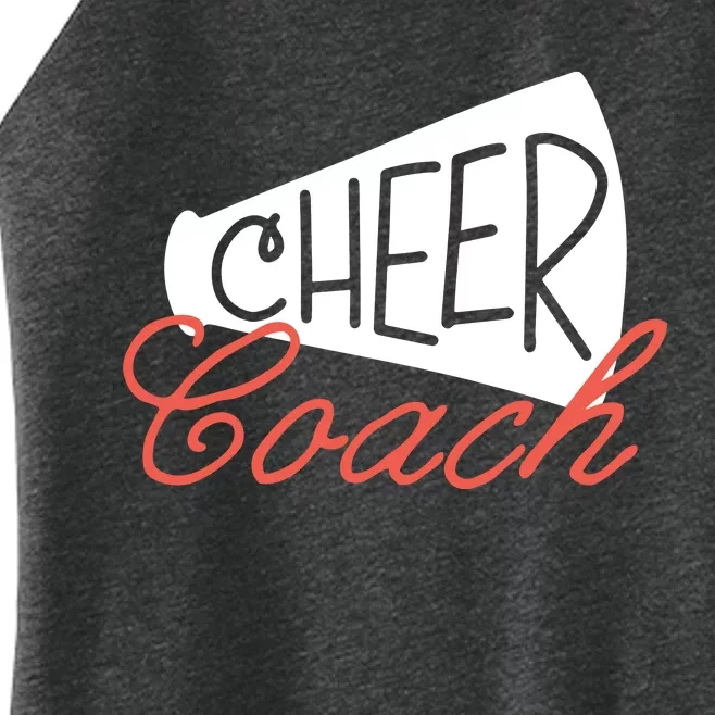 Cheer Coach Funny Cheer Coach Gift Women’s Perfect Tri Rocker Tank