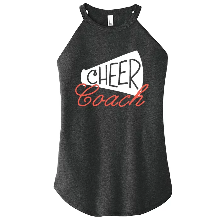 Cheer Coach Funny Cheer Coach Gift Women’s Perfect Tri Rocker Tank