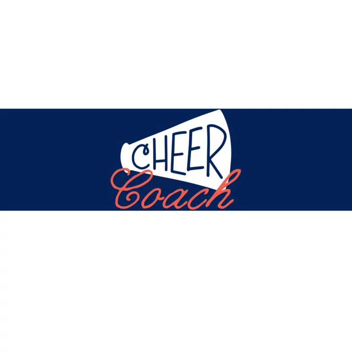 Cheer Coach Funny Cheer Coach Gift Bumper Sticker