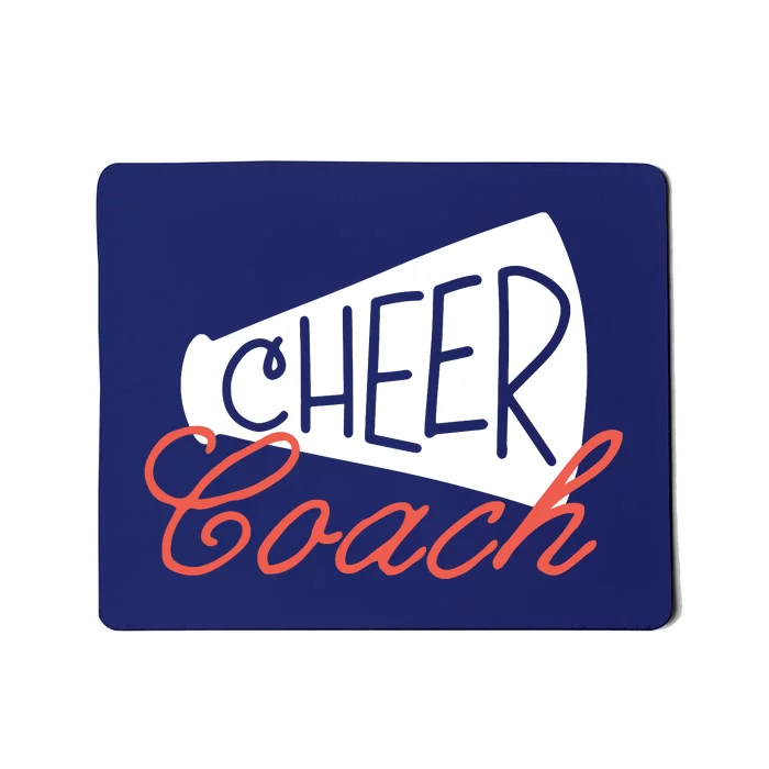 Cheer Coach Funny Cheer Coach Gift Mousepad