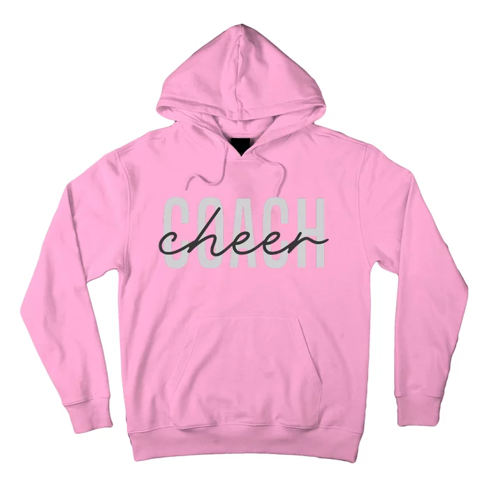 Cheer Coach Funny Design Cute Cheer Coach Cool Coaching Hoodie