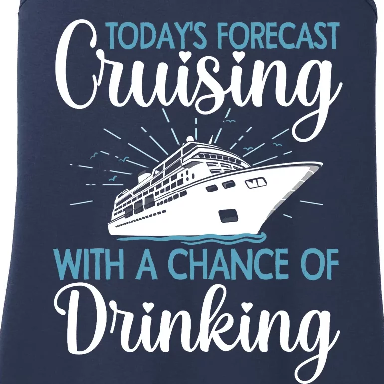 Cool Cruising For  Wo Family Cruise Vacation Lover Ladies Essential Tank