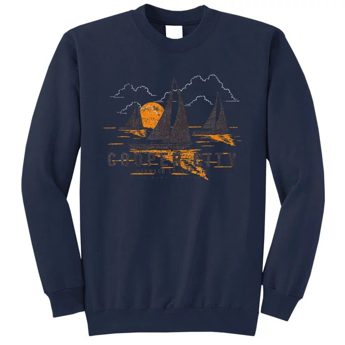 Cooper City Florida Sailing Souvenir Cooper City Tall Sweatshirt