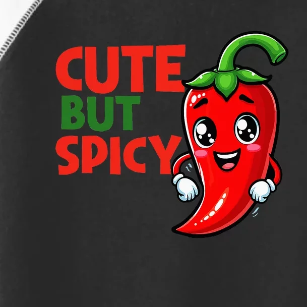 Cute Chili Funny Cute But Spicy Toddler Fine Jersey T-Shirt