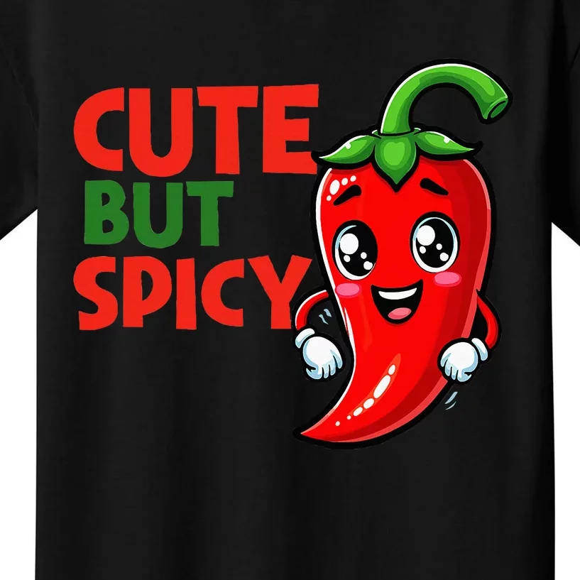 Cute Chili Funny Cute But Spicy Kids T-Shirt