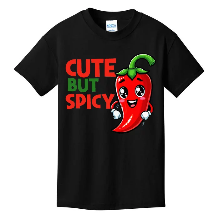 Cute Chili Funny Cute But Spicy Kids T-Shirt