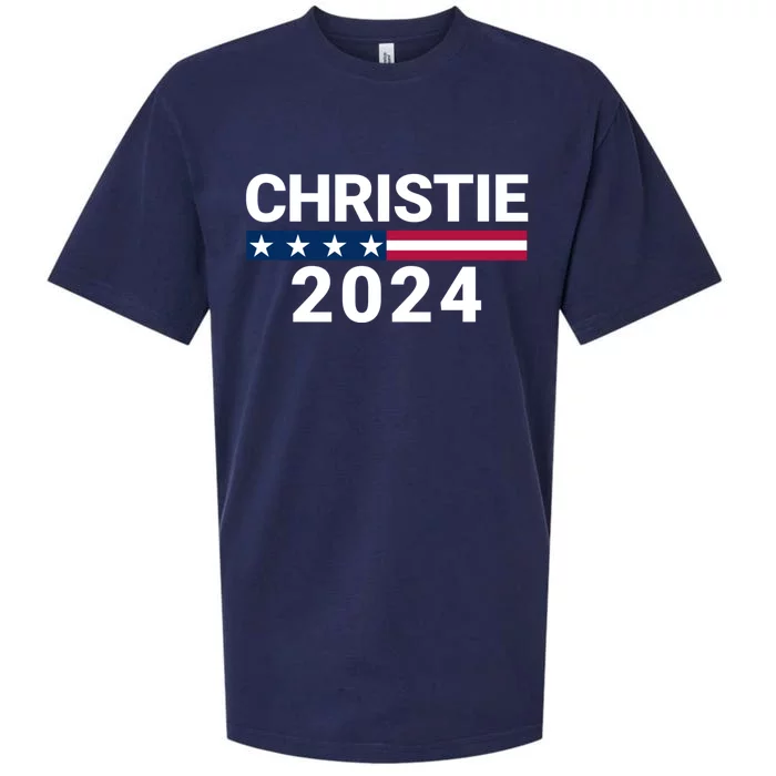 Chris Christie For President 2024 Election Sueded Cloud Jersey T-Shirt