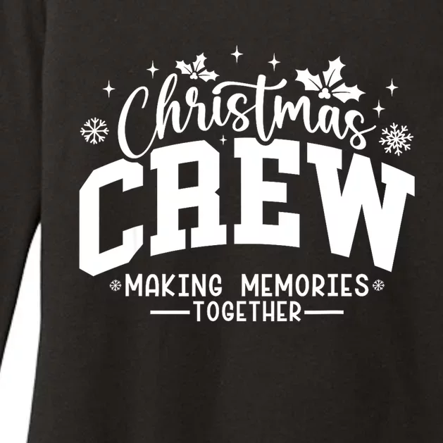 Christmas Crew Family Reunion Graphic Holiday Funny Xmas Gift Womens CVC Long Sleeve Shirt