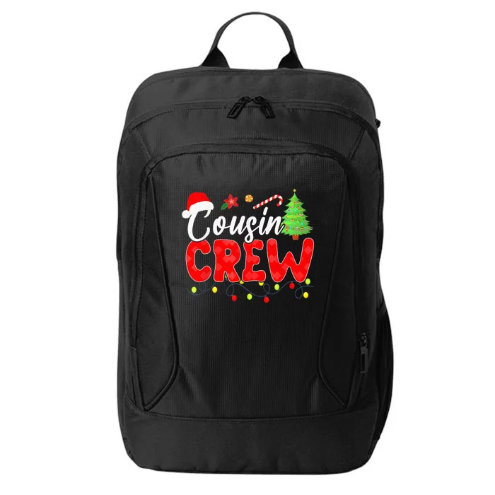 Cousin Crew Family Group Matching Christmas Pajama Party City Backpack