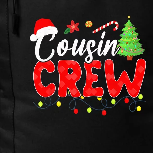 Cousin Crew Family Group Matching Christmas Pajama Party Daily Commute Backpack