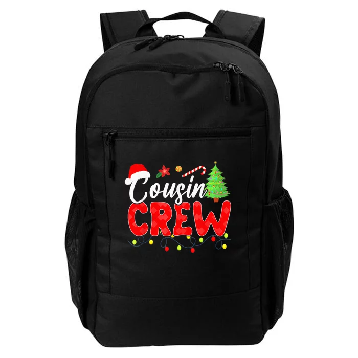 Cousin Crew Family Group Matching Christmas Pajama Party Daily Commute Backpack