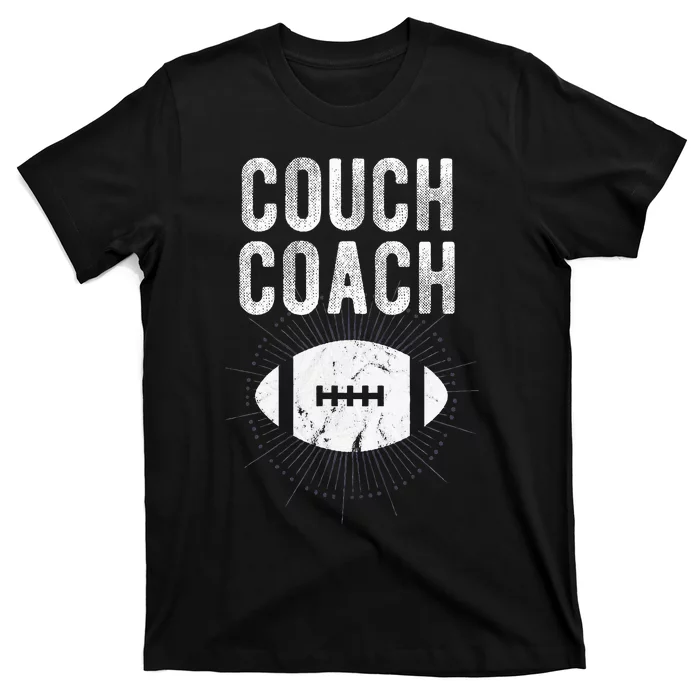 Couch Coach Football T-Shirt