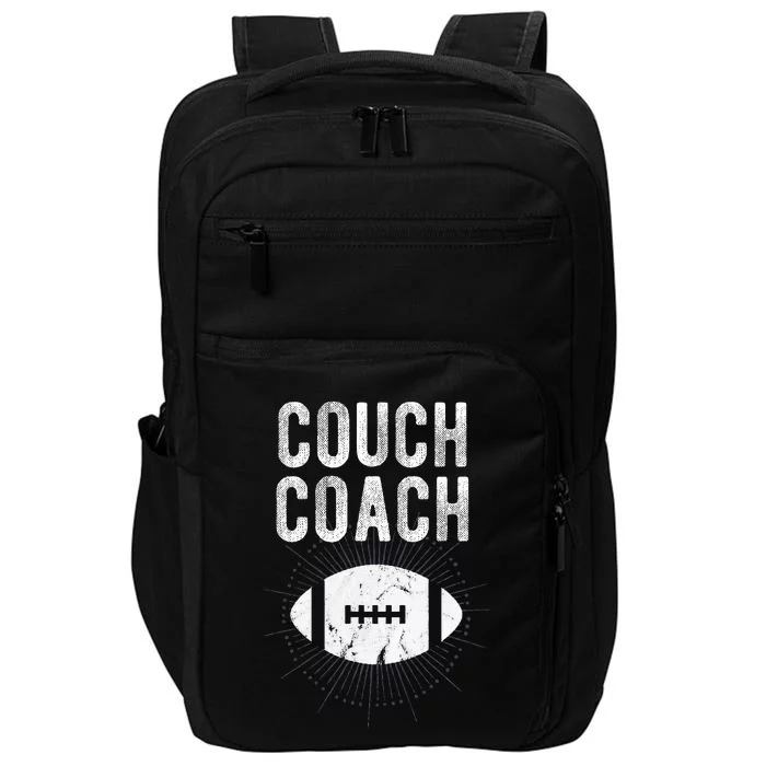 Couch Coach Football Impact Tech Backpack