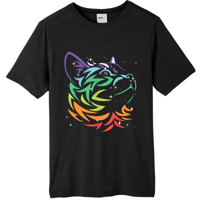 Cat Colors For Cat Lovers Cat ChromaSoft Performance T-Shirt