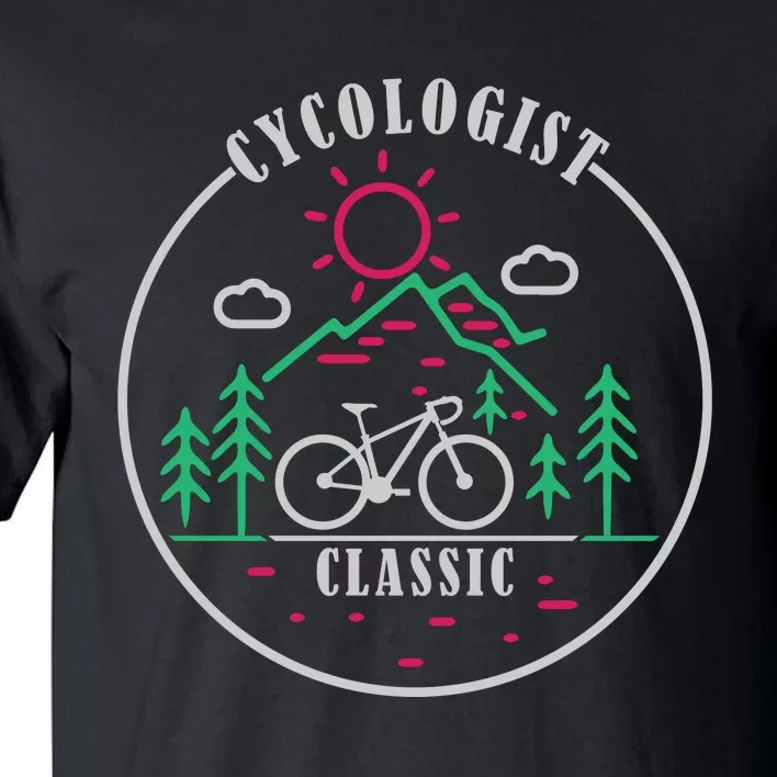 Cycologist Classic Funny Cycling Gift Tall T-Shirt